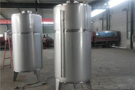 Tanque de almacenamiento de agua de acero inoxidable 304 personalizado con presión máxima de trabajo de 50 MPa