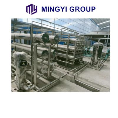 Plan UF de acero inoxidable para el sistema de filtración por membrana de concentración de gelatina