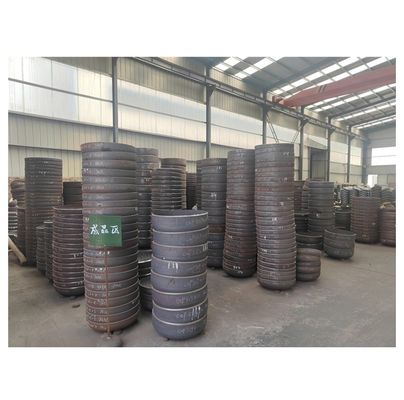 Q235 Q345 Cabeza de plato de acero al carbono para tanque de almacenamiento Soporte de servicio postventa personalizado