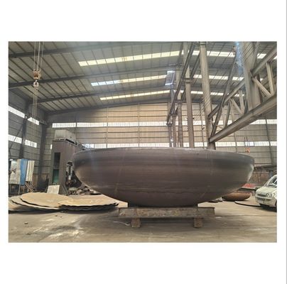 Q235 Q345 Cabeza de plato de acero al carbono para tanque de almacenamiento Soporte de servicio postventa personalizado