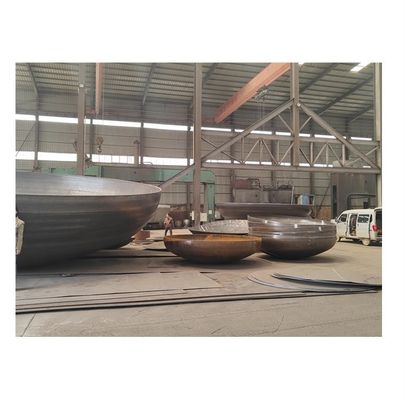 Q235 Q345 Cabeza de plato de acero al carbono para tanque de almacenamiento Soporte de servicio postventa personalizado