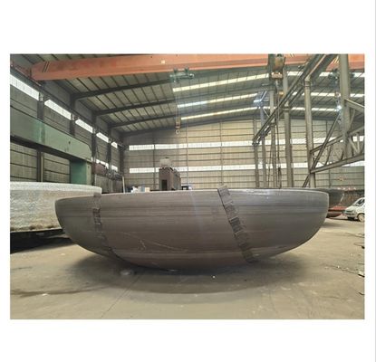 Cabezas del recipiente de presión estándar ASME 3000 mm de diámetro Cabeza de plato elíptica de formación en caliente