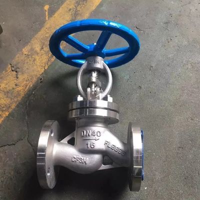 Válvula de drenaje de medios de agua con cuerpo de hierro dúctil de personalización