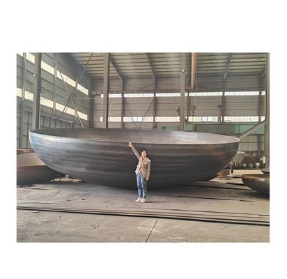 Cabezas del recipiente de presión estándar ASME 3000 mm de diámetro Cabeza de plato elíptica de formación en caliente