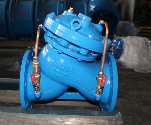 Válvulas de control multifunción de la bomba de agua para el alivio de la presión