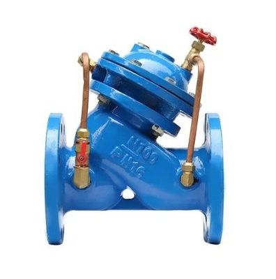 Válvulas de control multifunción de la bomba de agua para el alivio de la presión