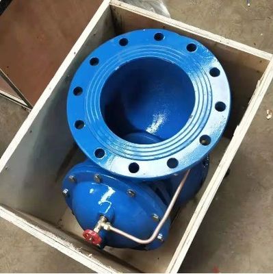 Válvulas de control multifunción de la bomba de agua para el alivio de la presión