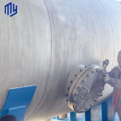 Conjunto de presión de acero inoxidable resistente a bajas temperaturas para la separación de gases líquidos