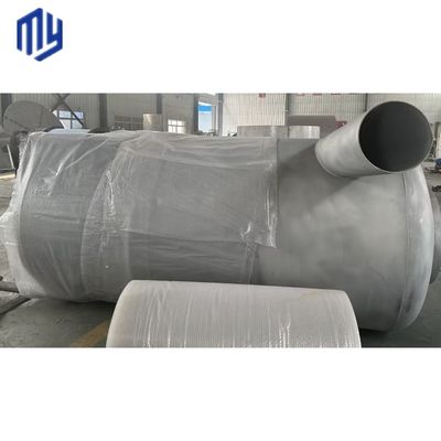 Separador de gas y líquidos de acero inoxidable para grandes depósitos de almacenamiento en plantas de fabricación