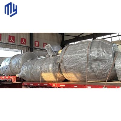 Separador de gas y líquidos de acero inoxidable para grandes depósitos de almacenamiento en plantas de fabricación