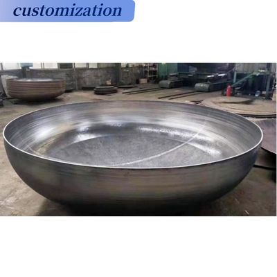 Cabeza de plato de acero inoxidable de 800 * 3 mm para recipientes a presión personalizados en la industria del petróleo y el gas