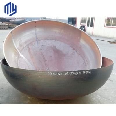 Cabeza de plato de acero inoxidable de 800 * 3 mm para recipientes a presión personalizados en la industria del petróleo y el gas