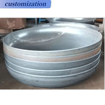 Cabeza de plato de acero inoxidable de 800 * 3 mm para recipientes a presión personalizados en la industria del petróleo y el gas