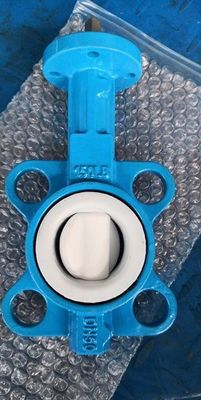 Válvula de mariposa de control manual de DI de hierro fundido con servicio personalizado