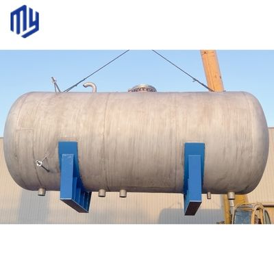 Tanque de almacenamiento de gas subterráneo horizontal de acero inoxidable con capacidad personalizada de 50L