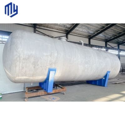 Tanque de almacenamiento de gas subterráneo horizontal de acero inoxidable con capacidad personalizada de 50L