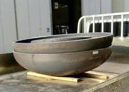 Cabeza de tanque elíptica de acero al carbono a medida para buques industriales a presión