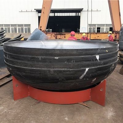 Cabeza elíptica de acero inoxidable con conexión de soldadura de técnicas forjadas estándar ASME