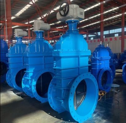 Componentes y accesorios de válvulas de puerta mecánicas de hierro dúctil para medios de alta temperatura
