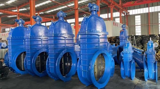 Componentes y accesorios de válvulas de puerta mecánicas de hierro dúctil para medios de alta temperatura