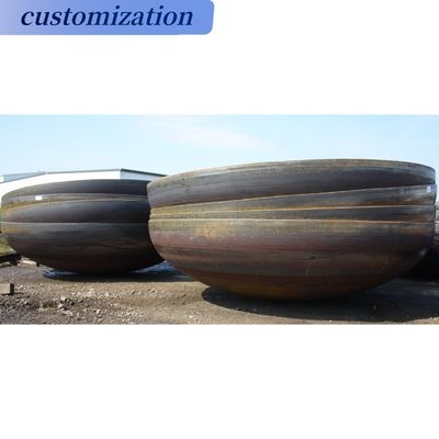 Acero inoxidable personalizado 304l tanque de agua cabeza de plato para el recipiente de presión con excelente