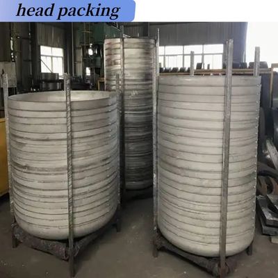 Acero inoxidable personalizado 304l tanque de agua cabeza de plato para el recipiente de presión con excelente