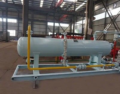 Instalación de fabricación Máquina de llenado de gas de GLP Tanque de almacenamiento Estación de deslizamiento con cilindro