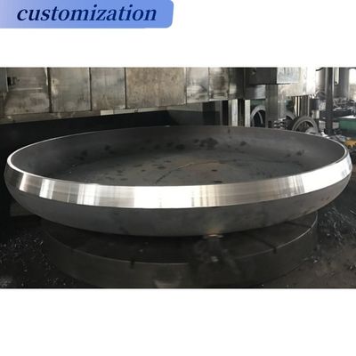 Cabeza circular Cabeza torisférica para tanque de almacenamiento de GLP hecha de acero inoxidable y acero al carbono