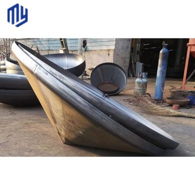 Apoyo personalizado OEM 304 cabeza cónica de acero cónico inoxidable extremo para el fondo del tanque