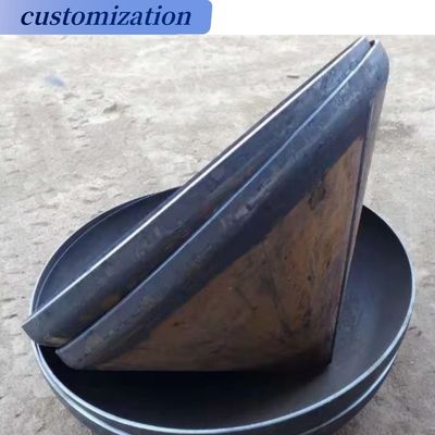 Apoyo personalizado OEM 304 cabeza cónica de acero cónico inoxidable extremo para el fondo del tanque