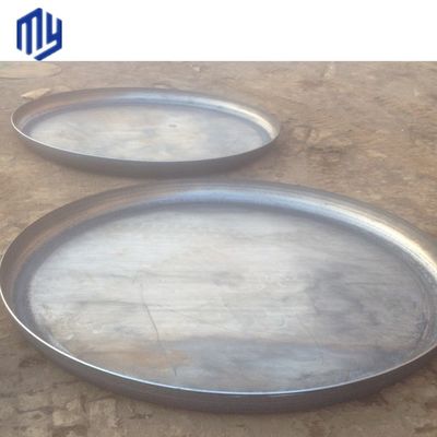 Presión de la brida de acero al carbono con cabeza plana de plato para los tanques Certificado completo