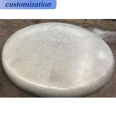 Cabeza elíptica grande forjada a medida 2 1 extremo de plato para la fabricación de recipientes a presión