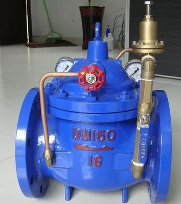 Válvula de alivio/sostenición de la presión de los medios de gas con soporte y eficiencia OEM personalizados