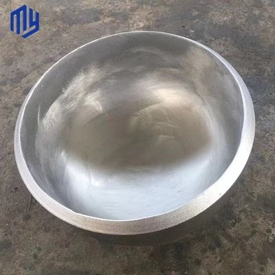 Conexión de soldadura Esfera de bola de aluminio de mitad cabeza torisférica para diseño personalizado