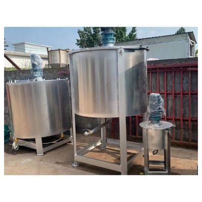 Tanque de mezcla de almacenamiento de agua de acero al carbono químico a baja presión personalizado para mezclar