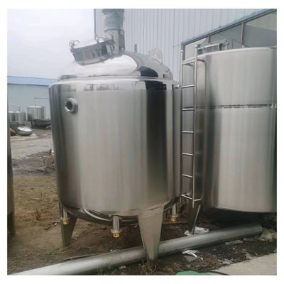50 MPa Máxima presión de trabajo Emulsionando mezcla de líquidos de acero inoxidable Tanque horizontal