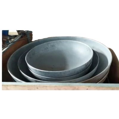 Conexión de soldadura estándar ASME Cabezas de plato elípticas de acero al carbono grandes para tanques