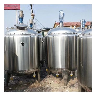 Tanque de mezcla de almacenamiento de mezclador de metal de producción química líquida inoxidable personalizado