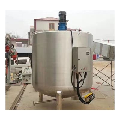Tanque de mezcla de almacenamiento de mezclador de metal de producción química líquida inoxidable personalizado