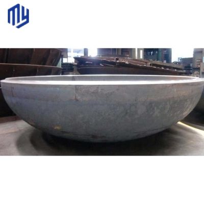 Cabeza de plato torisférica de acero inoxidable 304 para ingeniería de precisión de recipientes a presión