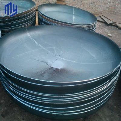 Conexión de soldadura ASME Acero Titanio Cúpula del tanque Cabezas del capó final para el recipiente a presión