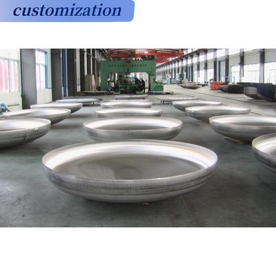 OBM personalizado soporte de acero de carbono cabeza elíptica de extremo para cabezas de recipientes a presión
