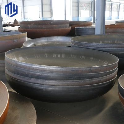 Cabeza torisférica de acero igualitario personalizada para el tanque de combustible de agua Cabeza de plato Cabezas cónicas