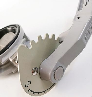 Servicio personalizado Cuerpo de aleación de aluminio estándar de dos piezas Wafer Wafer Butterfly Valve