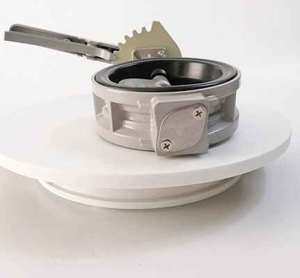 Servicio personalizado de válvula de mariposa de aleación de aluminio motorizada