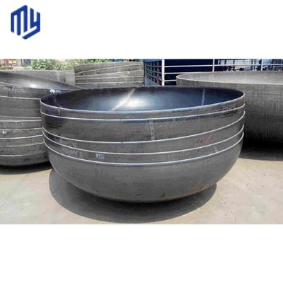 Código de cabeza de círculo igual SS304 SS316L Topo de tubería de acero inoxidable de extremo de cabeza de recipiente