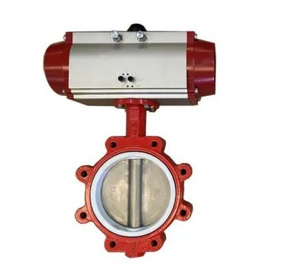 Apoyo personalizado ODM Manual de acero inoxidable Worm Gear Lug Mariposa válvula sanitaria