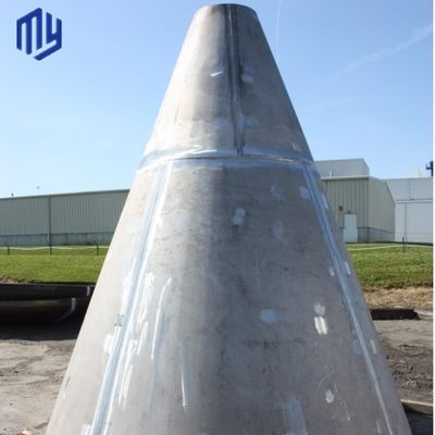 Las partes de los tanques de calefacción de calderas de acero inoxidable conical ASME SS304/316/S235JR