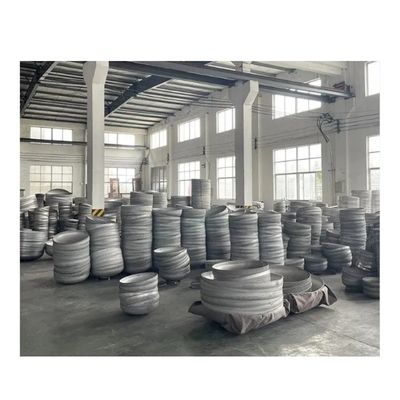 Contenedor de presión personalizado de acero al carbono envasado en un tanque elíptico para productos