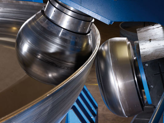 Cabecera de plato elíptica de hierro fundido para la industria petroquímica